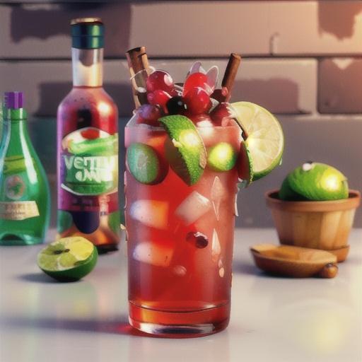 Hard Cranberry Limeade