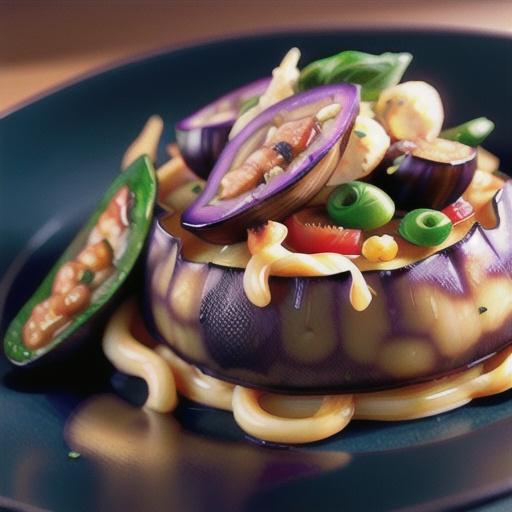 Eggplant Parmigiana Caponata