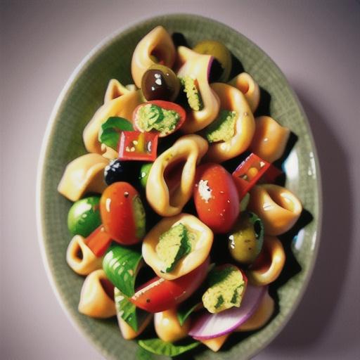Tortellini Pesto Salad