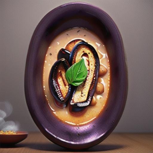 Roasted Eggplant and Tomato Soup