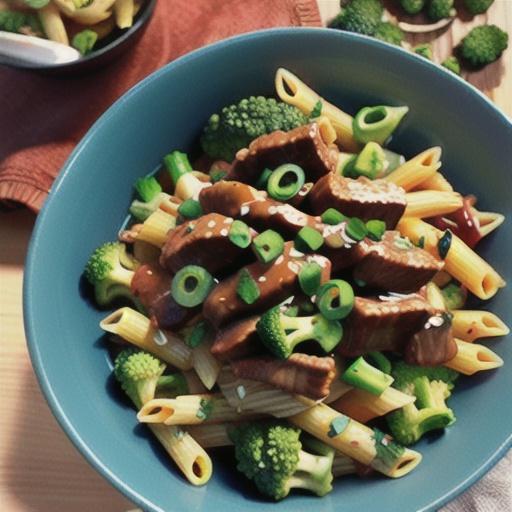 Beef and Broccoli Noodle Bowl