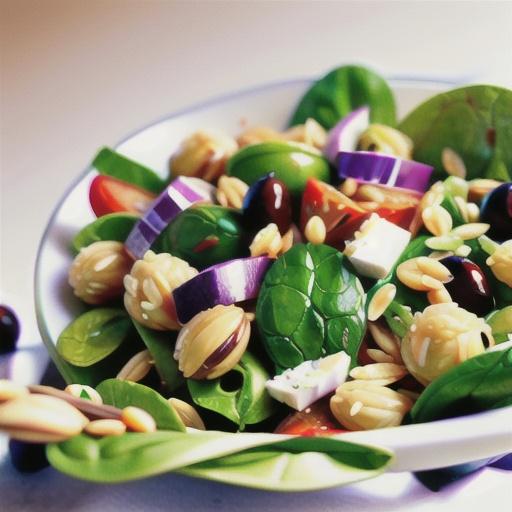 Spinach and Orzo Salad