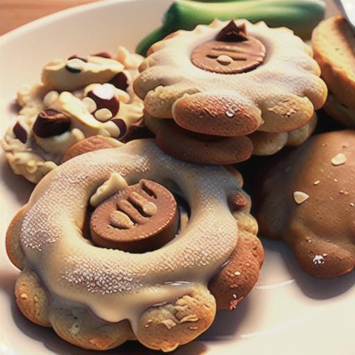 Healthier Soft Oatmeal Cookies