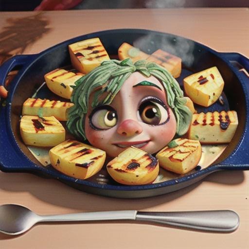 Au Gratin Potatoes on the Grill