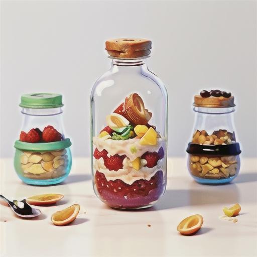 Raspberry Weet-Bix bircher pots