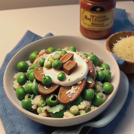 Quinoa with Peas and Parmesan