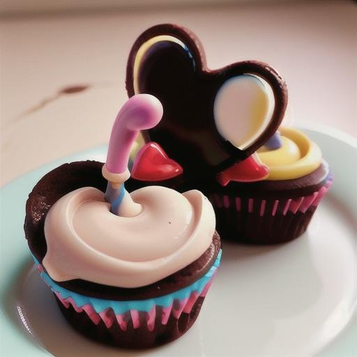 Glazed Brownie Hearts