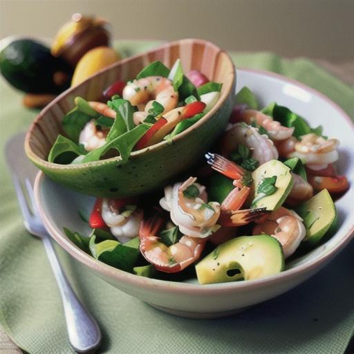 Shrimp and Avocado Salad