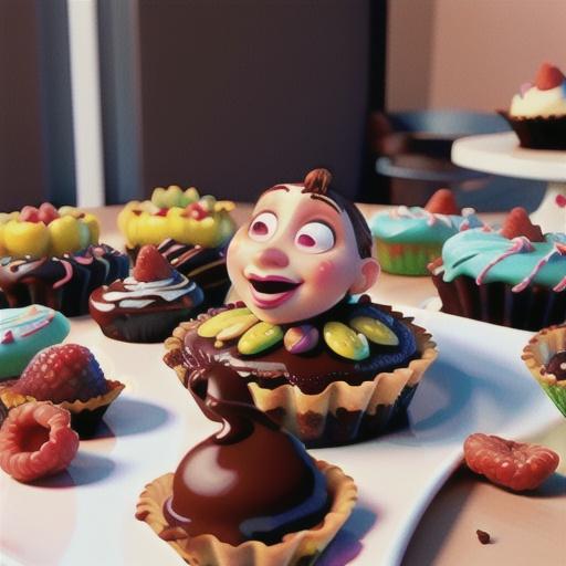 Surprise chocolate tarts