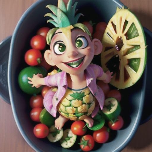 Pineapple Tomato Salsa