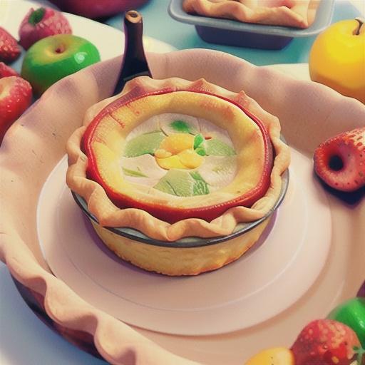 Three-in-One Fruit Patch Pot Pie
