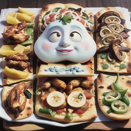 Buffalo Chicken Flatbread Pizza