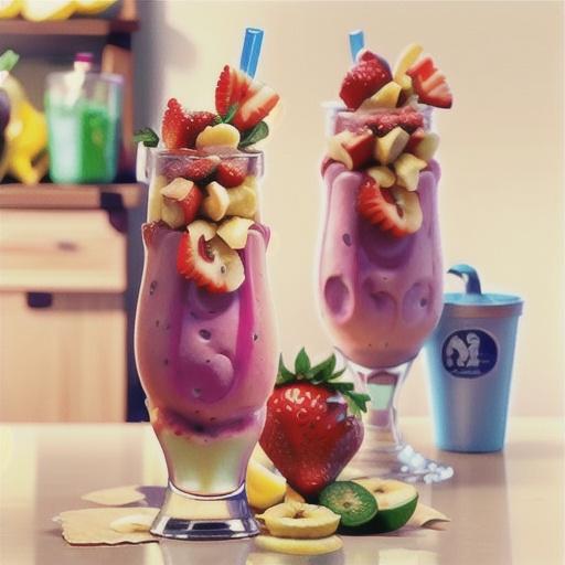 Easy Strawberry-Banana Smoothies