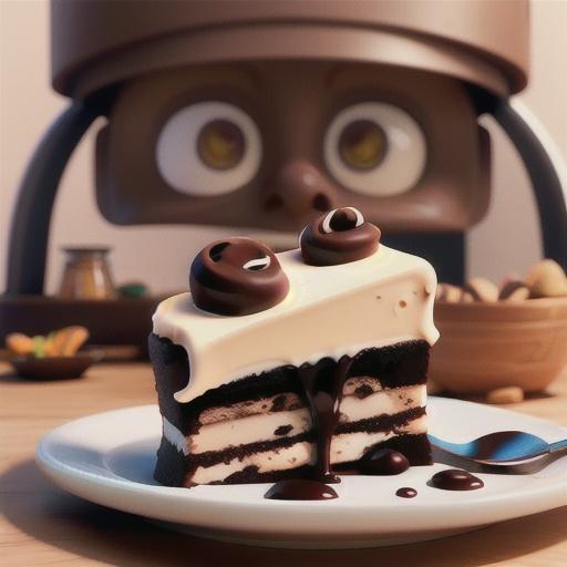 Chocolate espresso slice