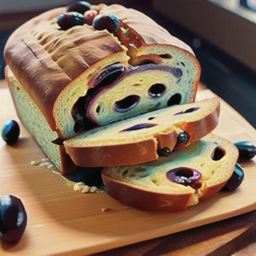 Mediterranean Black Olive Bread