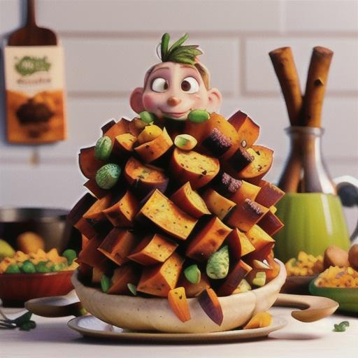 Sweet Potato & Pork Thanksgiving Stuffing