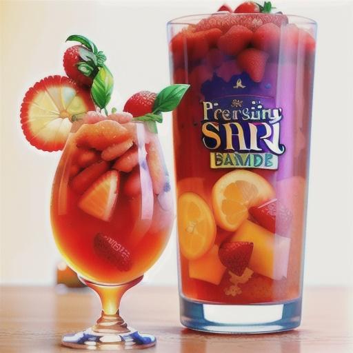Sparkling Strawberry Sangria
