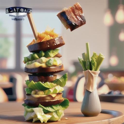 Charred cos Caesar salad