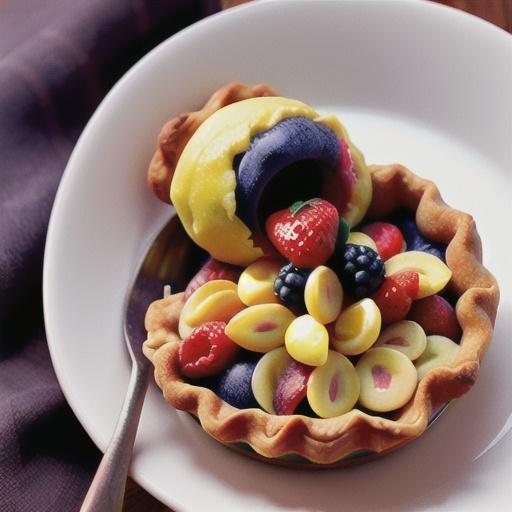 Mixed berry pies