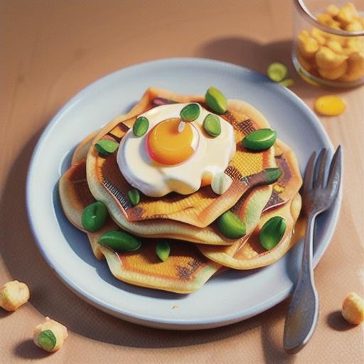 Crispy rice pancakes