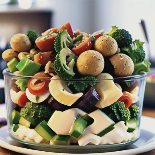 Orzo and Broccoli Salad (No Mayo)