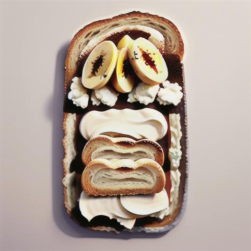 Sourdough with ricotta and banana