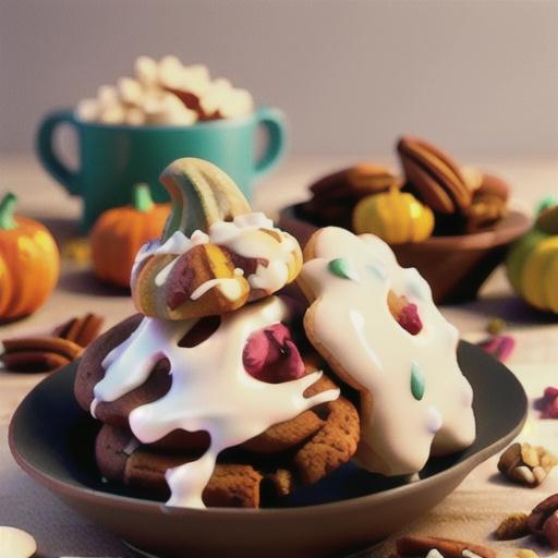 Pumpkin-Pecan Spice Cookies