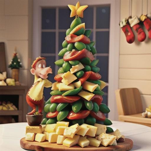 Appetizer Cheese Trees