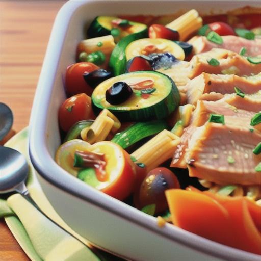 Tomato-Basil Turkey Casserole