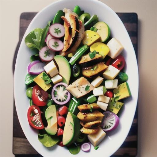 Chicken Pozole Salad