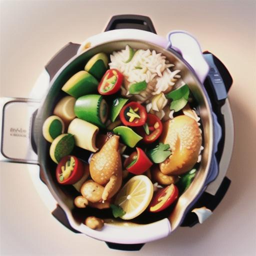 Instant Pot Chicken Adobo and Rice