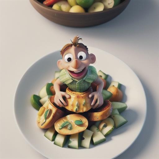 Gnarly peanut chicken