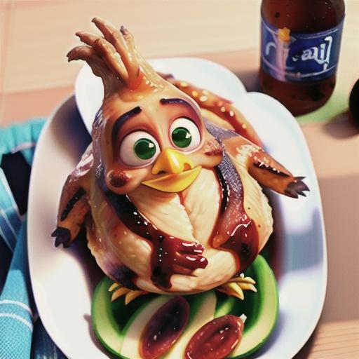 Barbecue Beer-Can Chicken