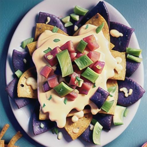 Blue Corn Chicken Nachos
