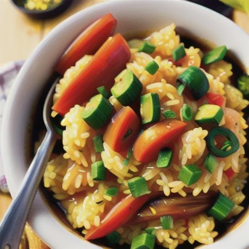 Yellow Rice with Vegetables