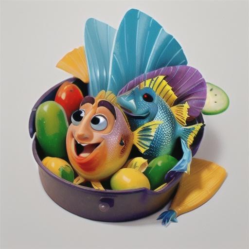 Spanish fish parcels