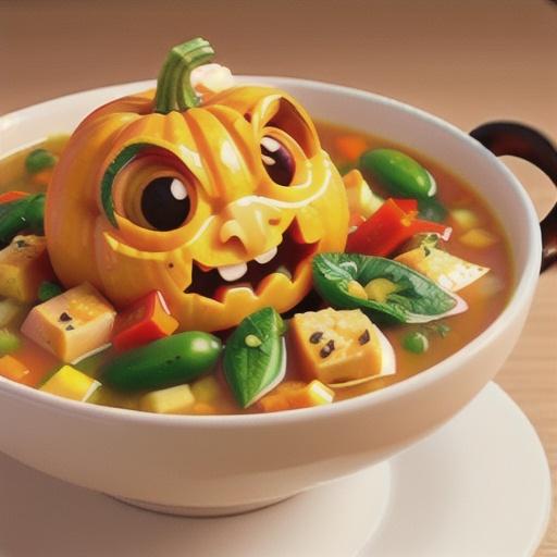 Pumpkin Turkey Soup