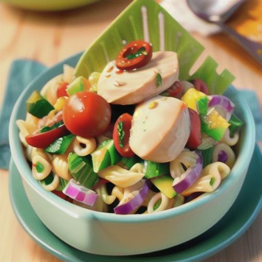 Chipotle Ranch Chicken and Pasta Salad