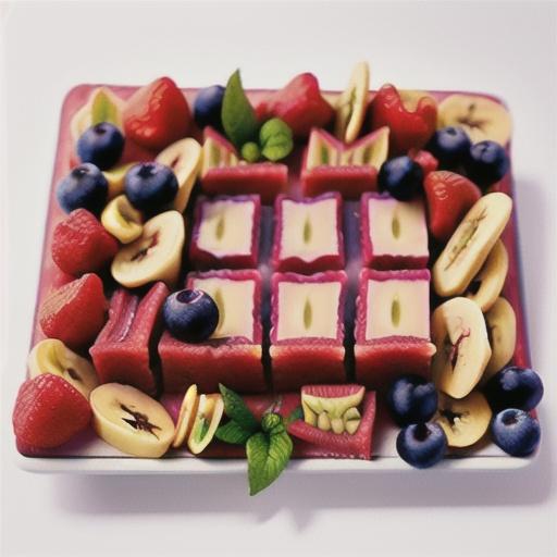 Berry and Banana Terrine
