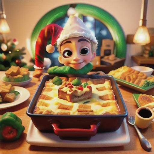 Overnight Christmas Breakfast Casserole