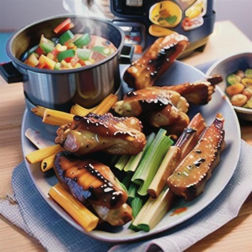 Instant Pot Crispy Barbecue Chicken Wings