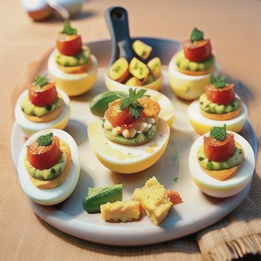 Pimento Cheese Deviled Eggs