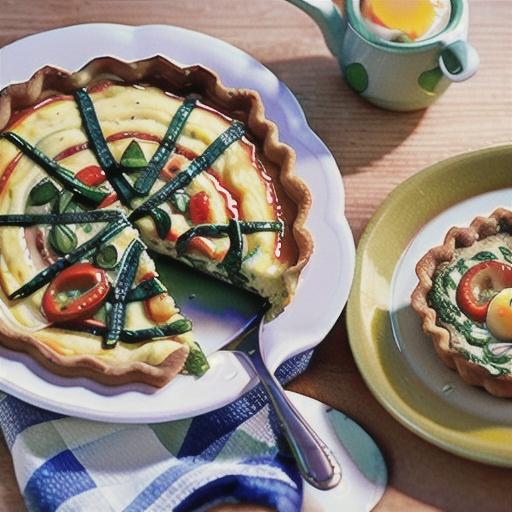 Crustless Spinach Quiche