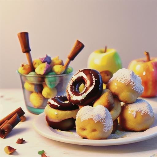 Apple Cider Glazed Donut Holes