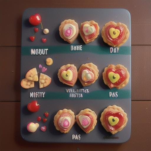 3-Ingredient Mini Heart Cherry Pies