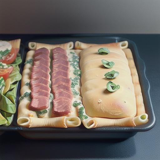 Baked Ziti with Spinach and Meat