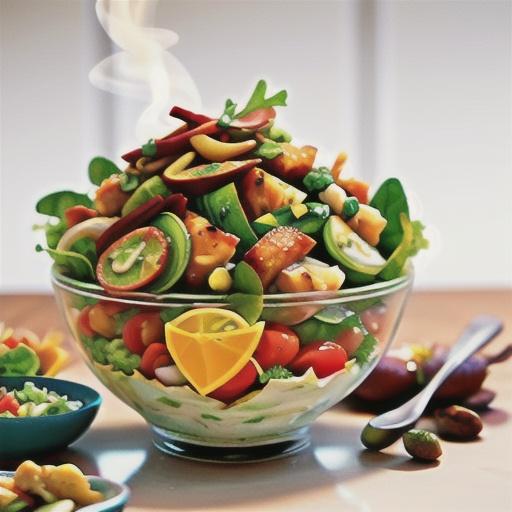 Thai smoked trout salad