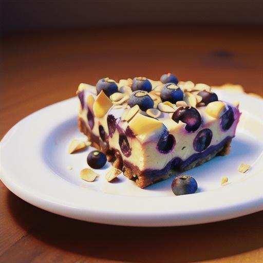 Blueberry Oat Dream Bars