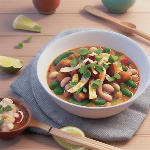 Thai Peanut Chicken Chili