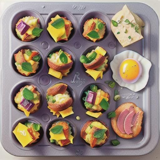 Healthy Ham and Egg Muffins
